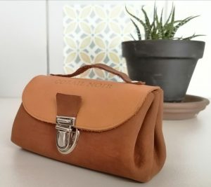 bourse cuir creation cuir bordeaux