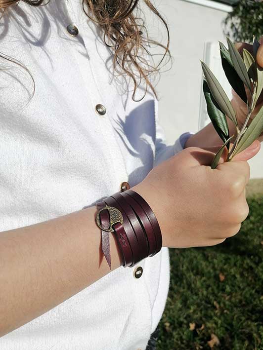 Bijoux cuir uniques Royan