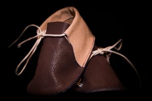 chaussons bébé cuir maroquinerie