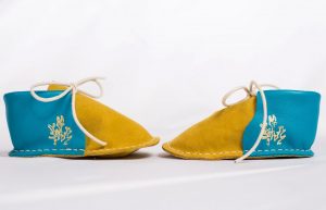 chaussons bébé cuir charente-maritime