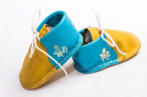 chaussons bébé cuir Rochefort