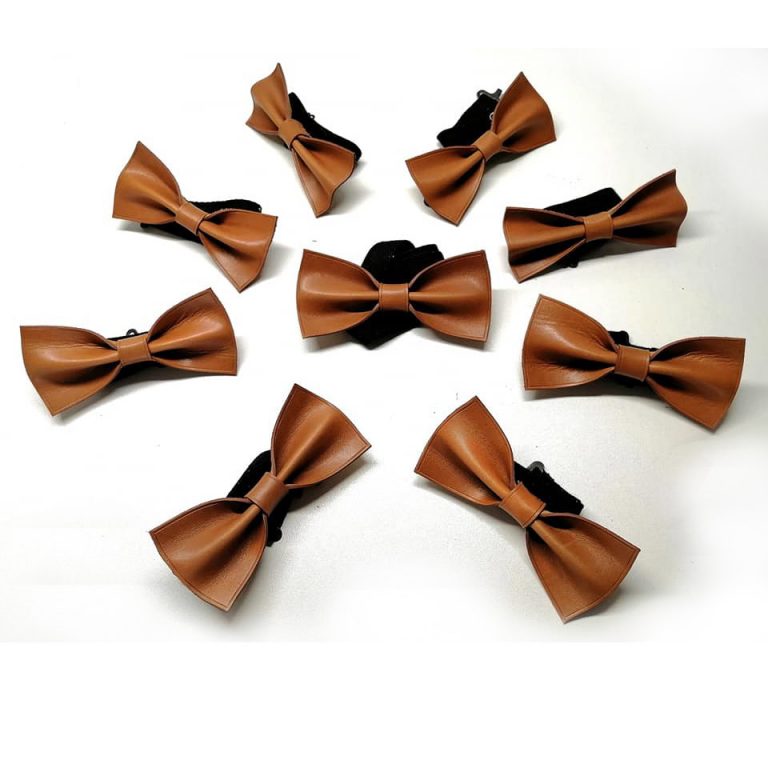 noeud papillon cuir