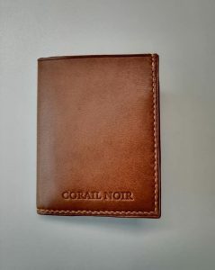 portefeuille création cuir artisan saintes