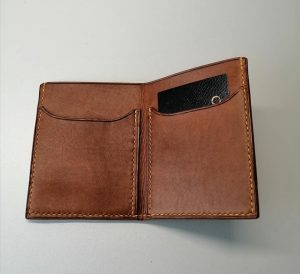 portefeuille création cuir artisan royan