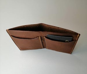 portefeuille création cuir artisan bordeaux